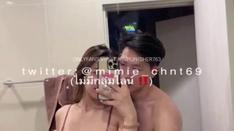 คลิปหลุดดาวทวิต น้องมีมี่ mimie_chnt69 สาวมหาลัยดังจับหนุ่มเย็ดเสียวโคตรฟิน อมควยต่อแทบแตกคาปาก เสียวจัด